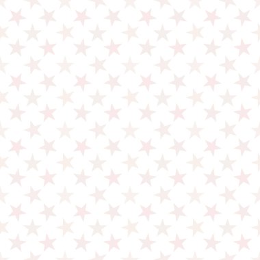 Beyaz zemin üzerinde yıldızlar olan kusursuz desen. Vektör illüstrasyonu.