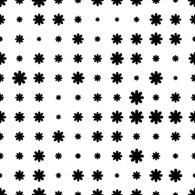 Yarım ton, yıldızlı ve soyut bir arkaplan. Sonsuz geometrik desen. Vektör illüstrasyonu.       