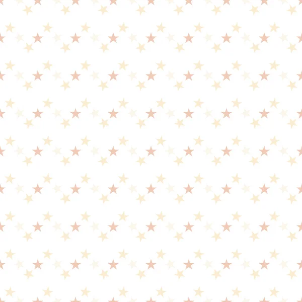 Seamless Pattern Stars White Background Vector Illustration — Stock Vector