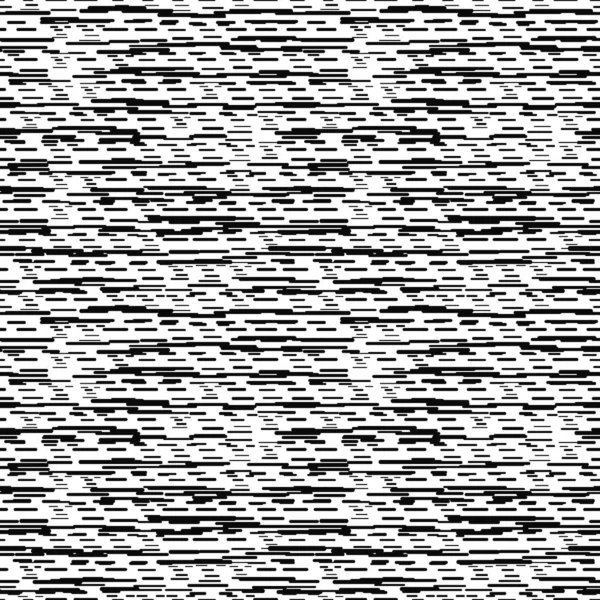 Lineær Geometrisk Sømløse Mønster Sort Hvid Tekstureret Baggrund Med Firkanter – Stock-vektor