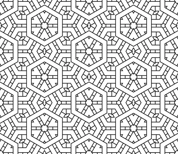 İnce çizgili altıgen, üçgen, eşkenar dörtgen desenli. Doğrusal geometrik arkaplan. Paket kağıdı. Vektör illüstrasyonu.      