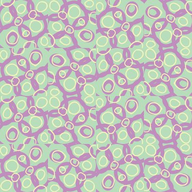 Soyut geometrik dikişsiz desen. Döşeme arkaplanı. Farklı şekillerde sonsuzluk ambalaj kağıtları. Yaratıcı doku. Vektör illüstrasyonu.   