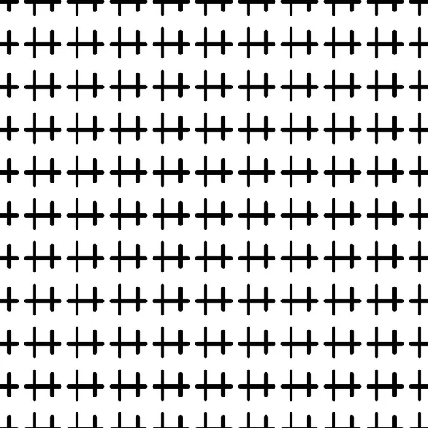 Abstraktes Nahtloses Muster Mit Sticks Quadraten Geometrische Formen Vektorillustration — Stockvektor