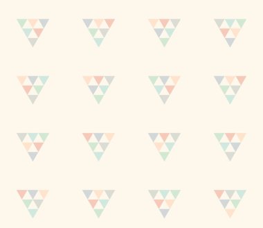 Üçgen arka plan. Kusursuz geometrik desen. Kusursuz soyut üçgen geometrik arkaplan. Sonsuz geometrik desen. Vektör illüstrasyonu.