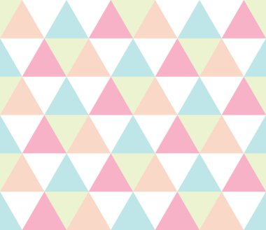 Kusursuz geometrik desen. Kusursuz soyut üçgen geometrik arkaplan. Sonsuz geometrik desen. Vektör illüstrasyonu.
