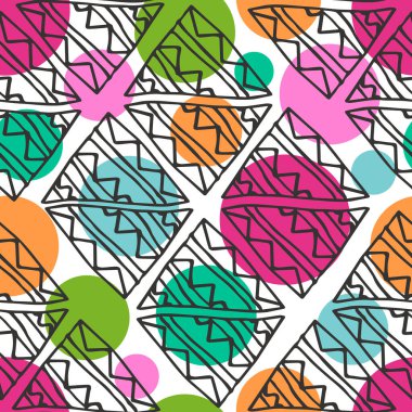 Kusursuz desen. Geometrik şekillerin sonsuz arkaplanı. Ok pürüzsüz desen