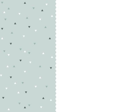 Pürüzsüz üçgen desenli kart. Boş alanı olan bir broşür. Geometrik şekillerin deseni. Renkli mozaik fon. Geometrik arkaplan. Üçgen arka plan. Vektör illüstrasyonu.