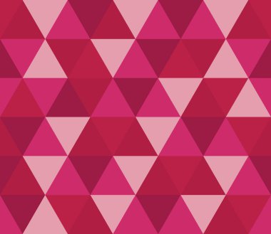 Kusursuz geometrik desen. Kusursuz soyut üçgen geometrik arkaplan. Sonsuz geometrik desen. Vektör illüstrasyonu. 