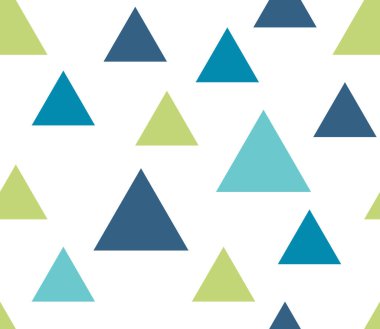 Üçgen arka plan. Kusursuz geometrik desen. Kusursuz soyut üçgen geometrik arkaplan. Sonsuz geometrik desen. Vektör illüstrasyonu.