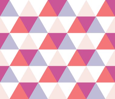 Üçgen arka plan. Kusursuz geometrik desen. Kusursuz soyut üçgen geometrik arkaplan. Sonsuz geometrik desen. Vektör illüstrasyonu.