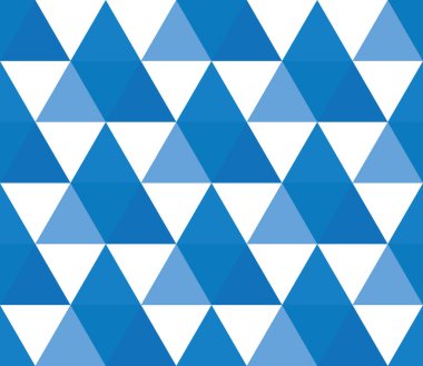 Üçgen arka plan. Kusursuz geometrik desen. Kusursuz soyut üçgen geometrik arkaplan. Sonsuz geometrik desen. Vektör illüstrasyonu.