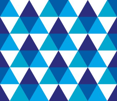 Üçgen arka plan. Kusursuz geometrik desen. Kusursuz soyut üçgen geometrik arkaplan. Sonsuz geometrik desen. Vektör illüstrasyonu.