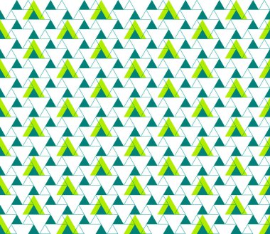Kusursuz geometrik desen. Kusursuz soyut üçgen geometrik arkaplan. Sonsuz geometrik desen. Vektör illüstrasyonu.