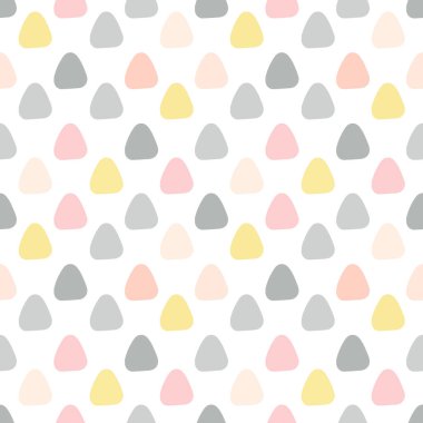 Güzel soyut üçgen dikişsiz desen. Vektör illüstrasyonu.