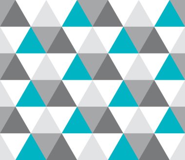 Üçgen arka plan. Kusursuz geometrik desen. Kusursuz soyut üçgen geometrik arkaplan. Sonsuz geometrik desen. Vektör illüstrasyonu.