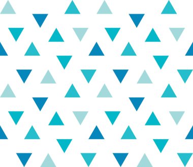 Kusursuz geometrik desen. Kusursuz soyut üçgen geometrik arkaplan. Sonsuz geometrik desen. Vektör illüstrasyonu.