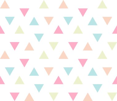 Kusursuz geometrik desen. Kusursuz soyut üçgen geometrik arkaplan. Sonsuz geometrik desen. Vektör illüstrasyonu.
