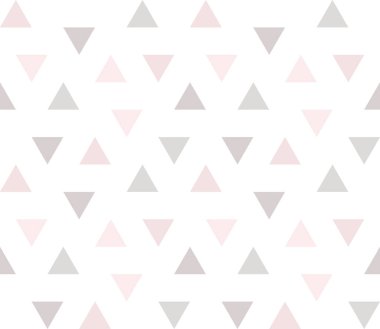 Kusursuz geometrik desen. Kusursuz soyut üçgen geometrik arkaplan. Sonsuz geometrik desen. Vektör illüstrasyonu.