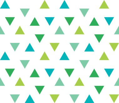 Kusursuz geometrik desen. Kusursuz soyut üçgen geometrik arkaplan. Sonsuz geometrik desen. Vektör illüstrasyonu.