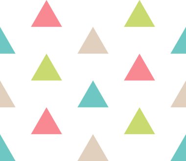 Üçgen arka plan. Kusursuz geometrik desen. Kusursuz soyut üçgen geometrik arkaplan. Sonsuz geometrik desen. Vektör illüstrasyonu.