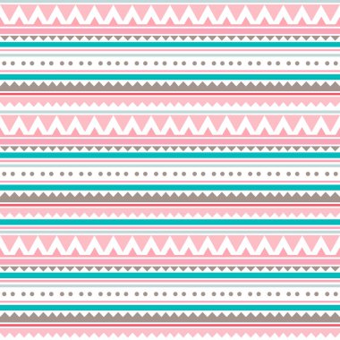 Etnik, pürüzsüz bir model. Kabile geçmişi. Vektör illüstrasyonu.