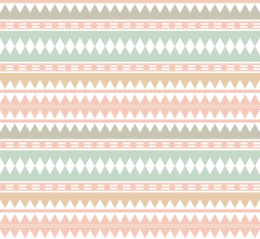 Etnik, pürüzsüz bir model. Kabile geçmişi. Vektör illüstrasyonu.