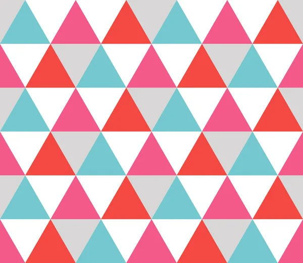 Dreieckiger Hintergrund Nahtlose Geometrische Muster Nahtlose Abstrakte Dreieck Geometrischen Hintergrund — Stockvektor