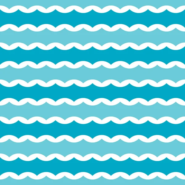 Vector Seamless Pattern Wavy Stripes Modern Stylish Texture Repeating Pastel — Stock Vector