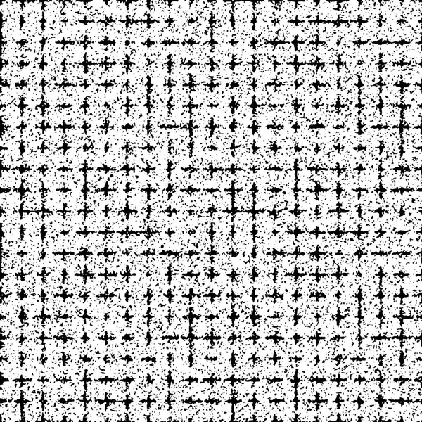 Grunge Sømløs Abstrakt Baggrund Tekstureret Ternet Uendelig Geometrisk Mønster Vektorillustration – Stock-vektor