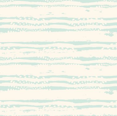 Pastel grunge, farklı genişlikte yatay çizgileri olan pürüzsüz desen. Yarım tonluk fan. Pop sanat tasarımı. Nane renginde, çizgili arka plan. Vektör illüstrasyonu.