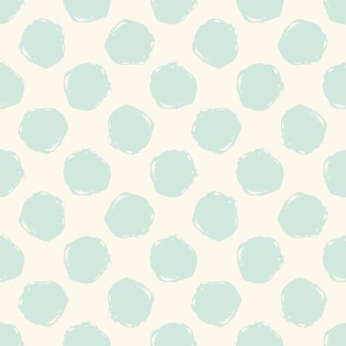 Naneli puantiyeli pastel sonsuz grunge deseni, farklı genişlikte yatay çizgiler, kirli çizgili arka plan. İğrenç noktalı, pürüzsüz desen. Vektör illüstrasyonu.