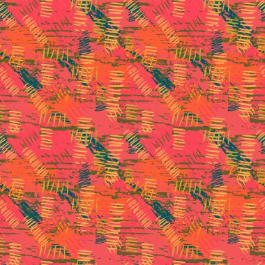 Kusursuz soyut bir arkaplan. Sonsuz geometrik desen. Vektör illüstrasyonu. 