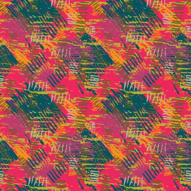 Kusursuz soyut bir arkaplan. Sonsuz geometrik desen. Vektör illüstrasyonu. 