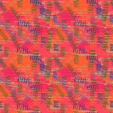 Kusursuz soyut bir arkaplan. Sonsuz geometrik desen. Vektör illüstrasyonu. 