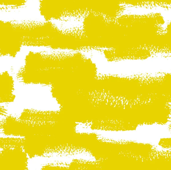 Renkli altın, beyaz grunge pürüzsüz desen, soyut fırça darbeleri, çizgiler ve boya lekeleri. Sonsuz doku, modern pasaklı arka plan. Vektör illüstrasyonu.