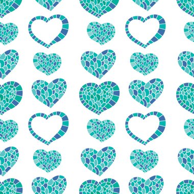 Kalpli, soyut, pürüzsüz desen. Vektör illüstrasyonu.