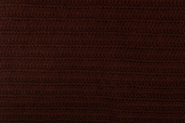 Arka plan, doku, kahverengi iplikten örülmüş.