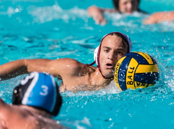 Buena High School Water Polo Player Keeps Eyes Foothill Technology — Stock Photo, Image