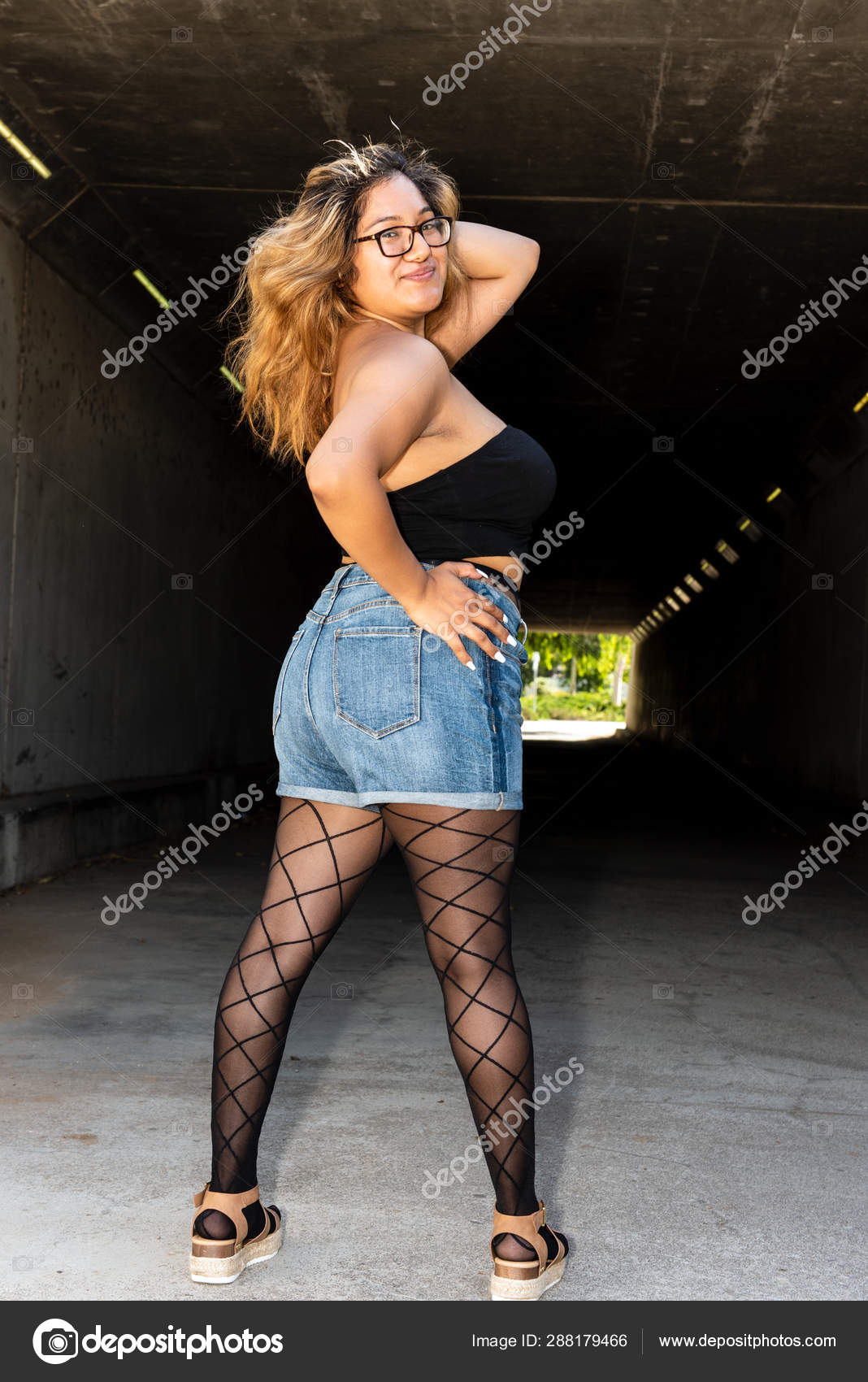 nylon legs