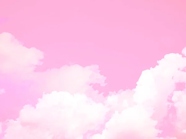 Krásné Světlé Cloud Sky Povahy Kopírovat Koncepce Prostoru Krása Barva — Stock fotografie