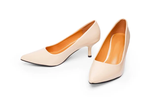 Elegantes Zapatos De Color Beige Foto De Stock Sever180