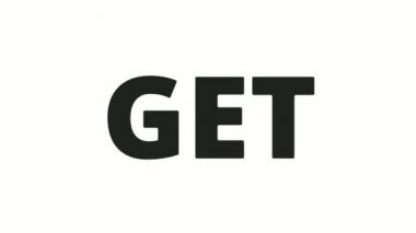 % 50 DisCOUNT hareketli grafik animasyonu al. Video kapağı animasyon metni 4K video.