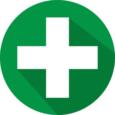 Beyaz arkaplanda izole edilmiş moda düz biçimli simge artı simge. Web sitesi tasarımın için, logo, uygulama, UI. Vektör illüstrasyonu, EPS10.