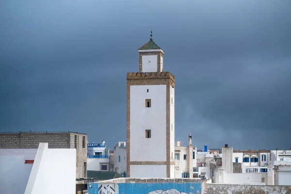 Città Fortezza Marocchina Essaouira Essaouira Antiche Mura Fortezza Medina Tramonto — Foto Stock