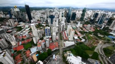 Panama City Skyline görünümü, merkezi iş bölgesine, Panama city, Orta Amerika