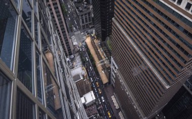 New York City 5th Ave dikey arka plan