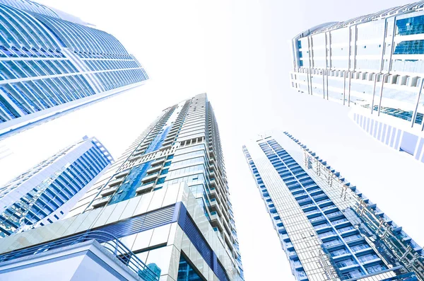 City scape ve ağ bağlantı kavramı, akıllı şehir ararken