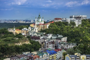 Kiev. Ukrayna. Vozdvizhenka sanat evleri