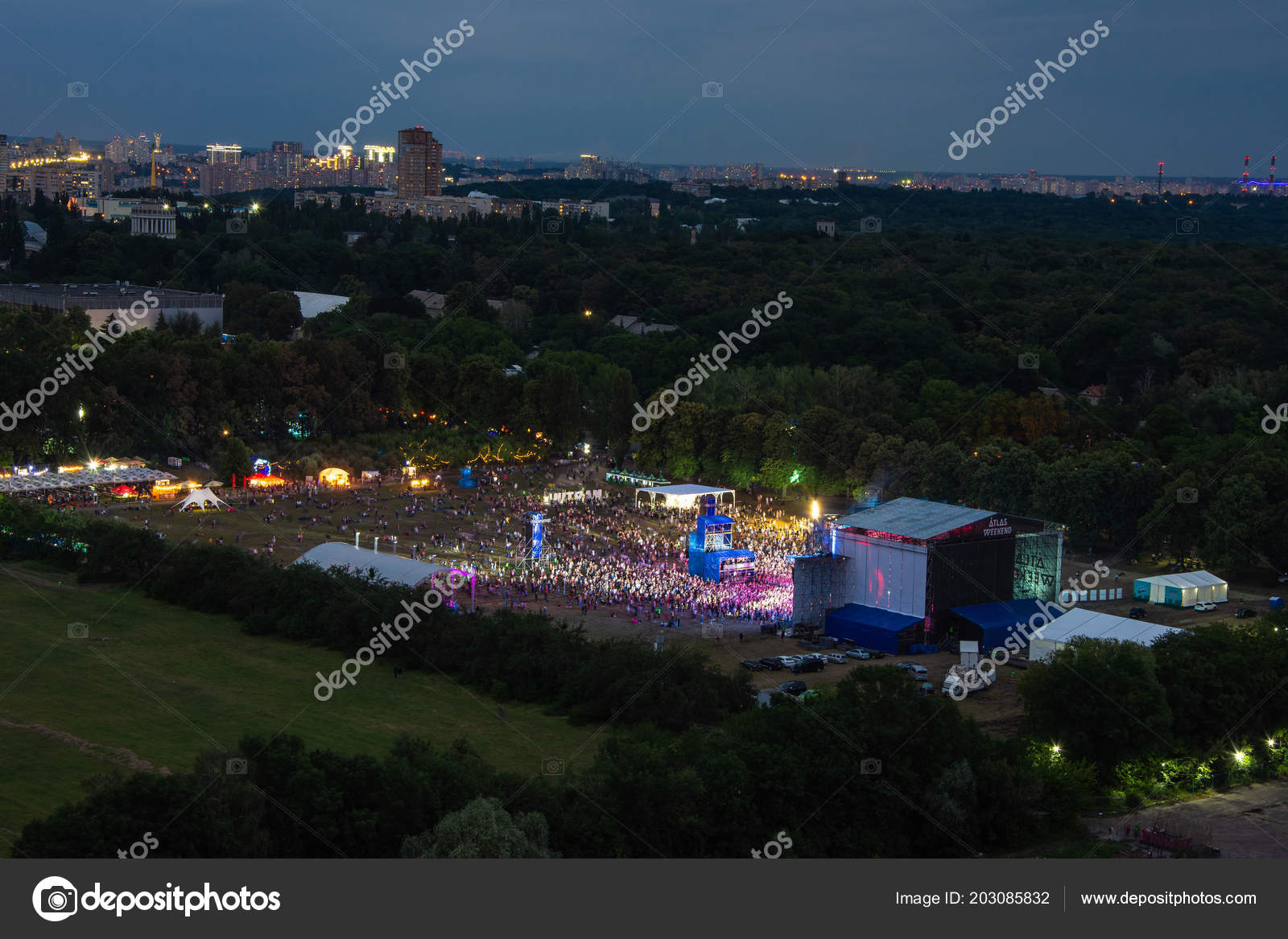 Kiev Ukraine July 2018 Atlas Weekend Festival National Expocenter View Stock Editorial Photo C Mysokol 203085832