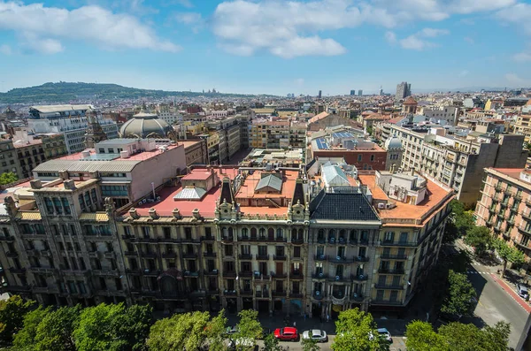 Barcelona skyline, Spain. Architecture of Barcelona city